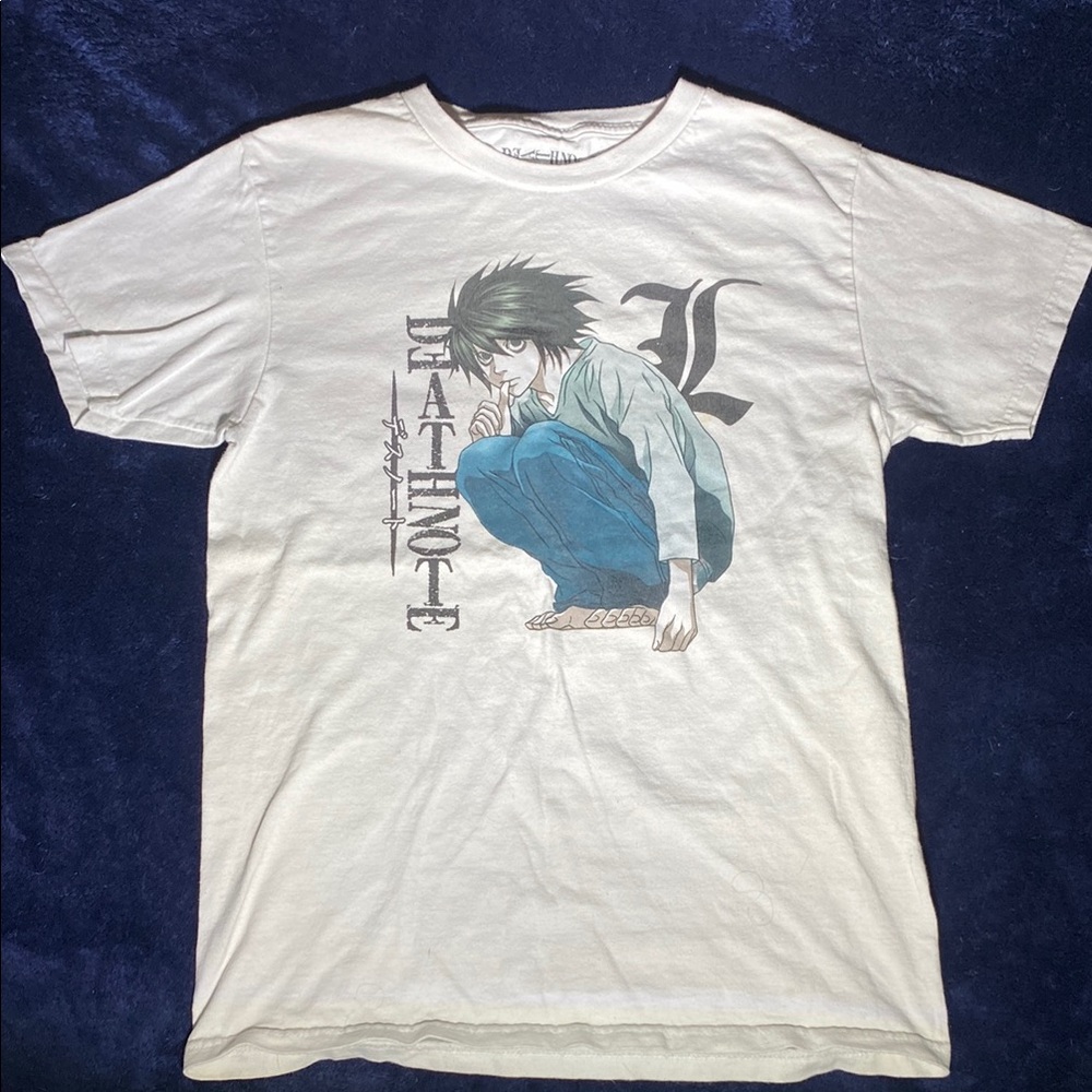 original Death Note L tee- White
